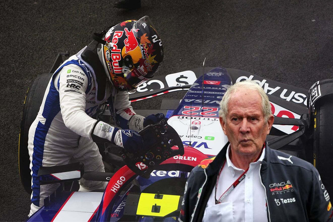 El austriaco se refirió al doble accidente que tuvo Yuki el fin de...