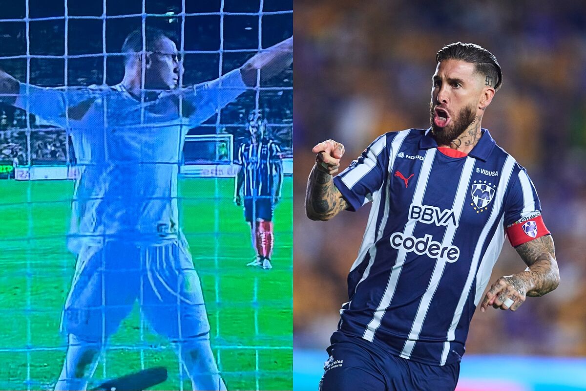Liga MX 2025: Tigres – Monterrey: Sergio Ramos ‘resiste’ la espalda de Nahuel Guzmn para anotar en su primer Clsico regio