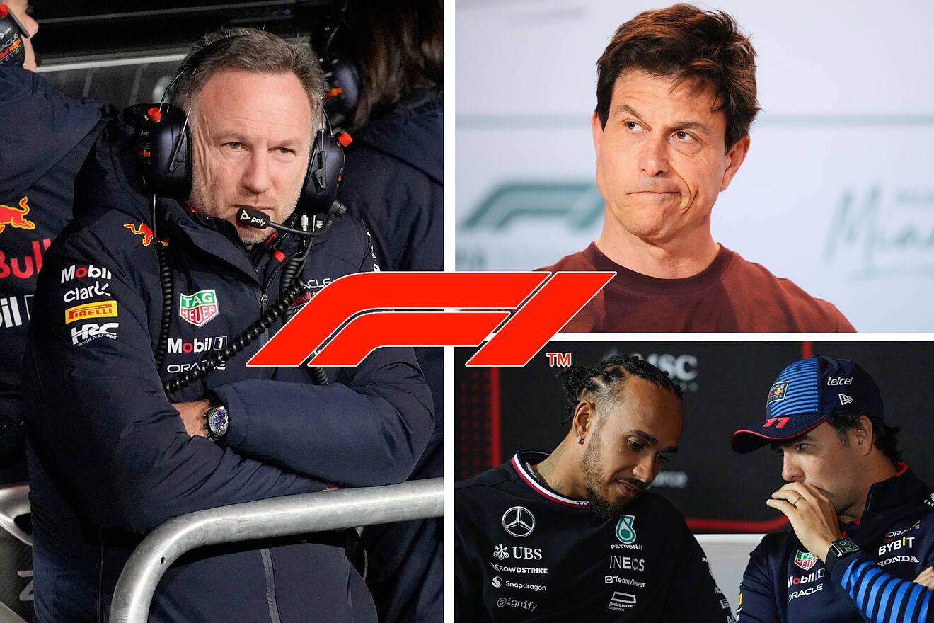 Las puertas abiertas y cerradas de Christian Horner en F1: ¿Con Toto Wolff o Checo Pérez?