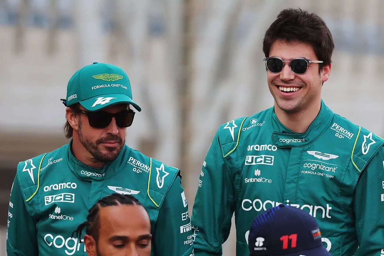 Fernando Alonso y Stroll, en una imagen de archivo