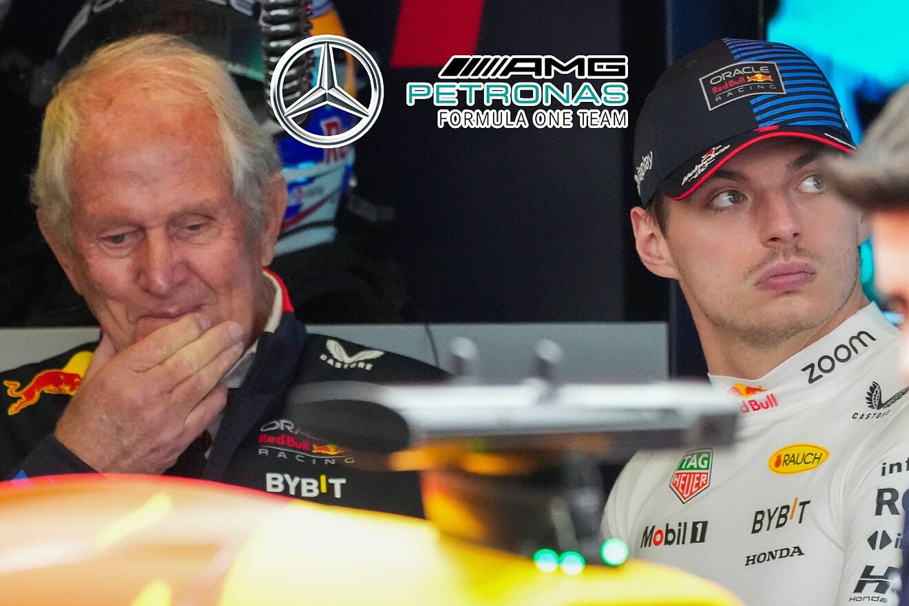 Helmut Marko se abre por las conversaciones de Verstappen con Mercedes: ¿Y Red Bull?
