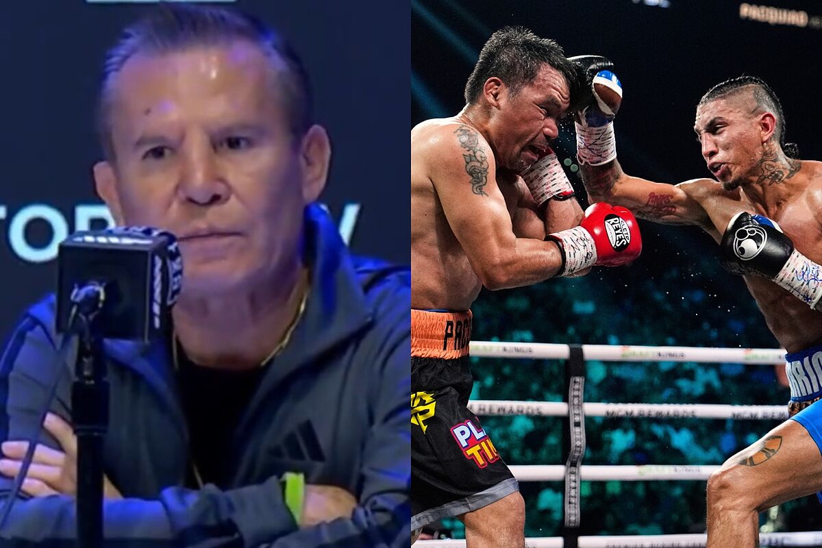 Julio César Chávez termina con la polémica: quot Vi perder a Manny Pacquiao
