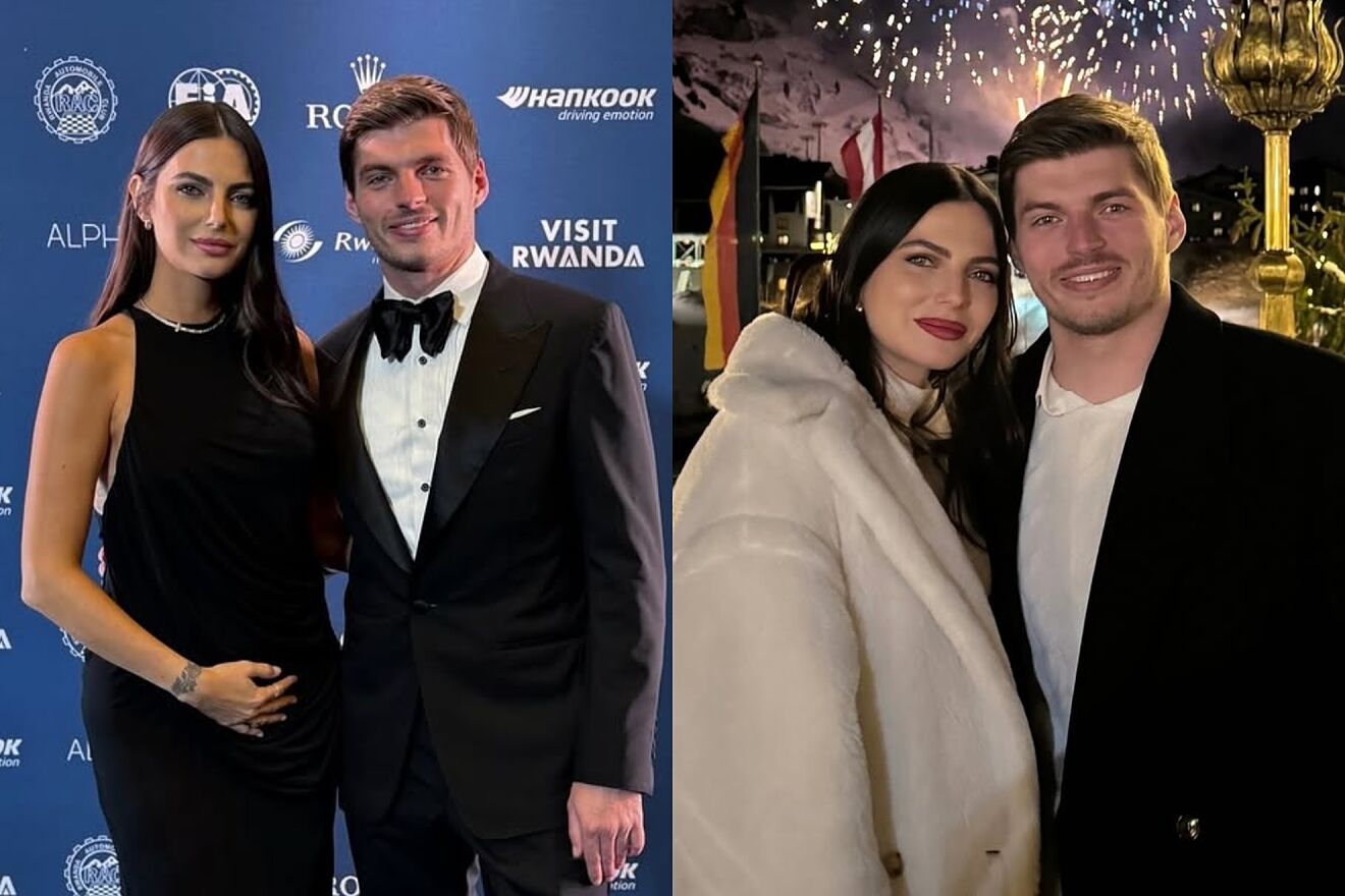 Max Verstappen sin preocupaciones por la salud de su novia Kelly Piquet antes del nacimiento de su hijo y se enfoca en la F1 2025
