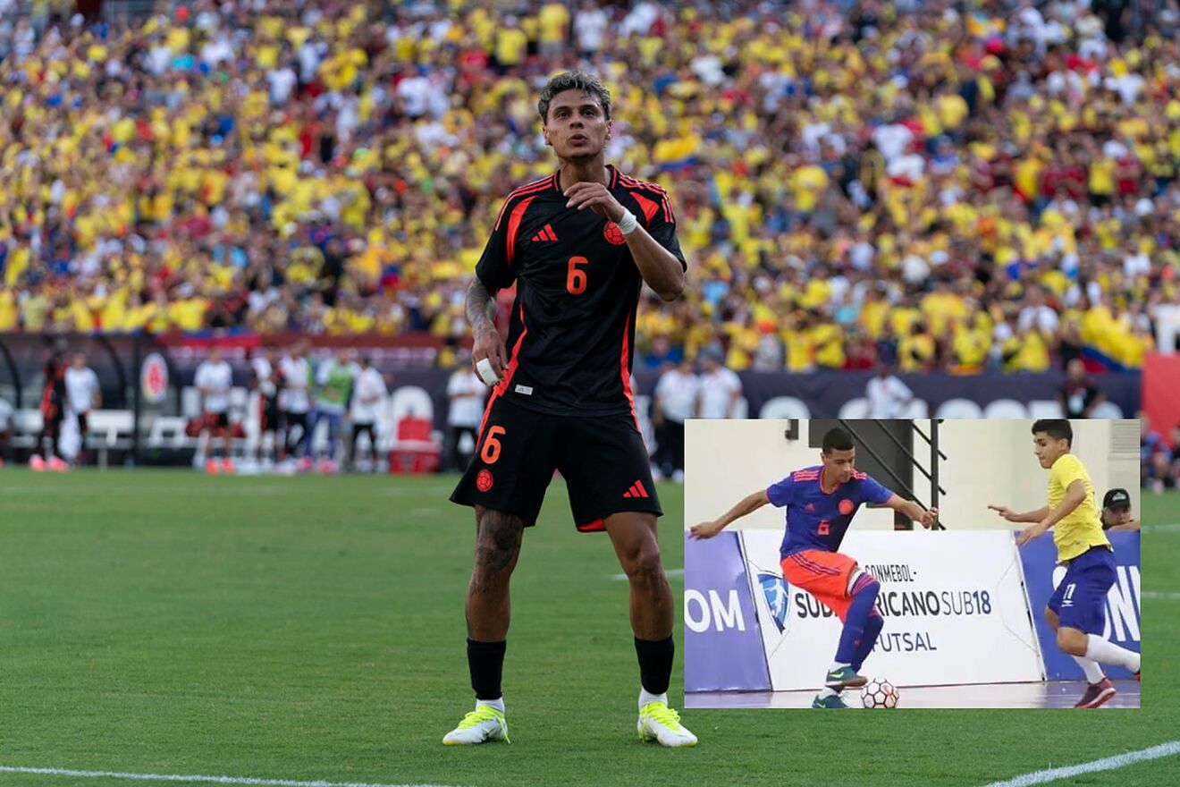 Richard Ríos, del fútbol sala a asombrar en la Copa América y agarrar ...