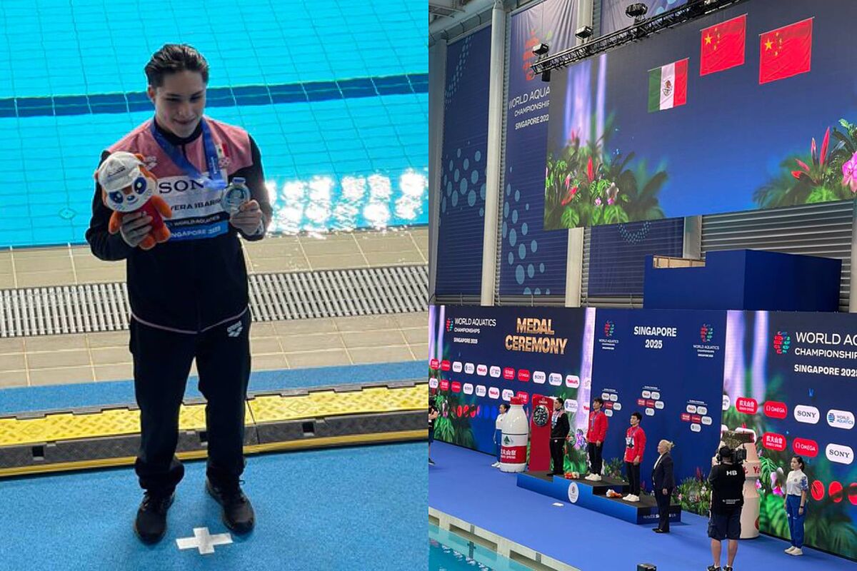 ¡Histórico! Osmar Olvera Conquista la Plata en el Mundial de Natación y Alcanza su Sexta Medalla