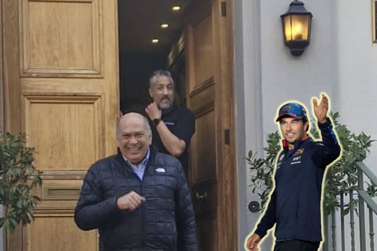 ¿Por Cadillac? Papá de Checo Pérez presume visita a Inglaterra